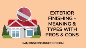 Exterior Finishing