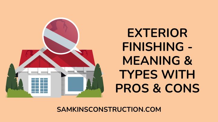 Exterior Finishing