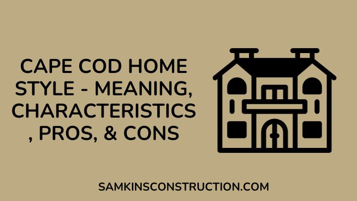 Cape Cod Home Style