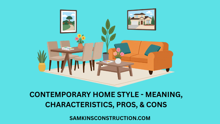 Contemporary Home Style - Meaning, Characteristics, Pros, & Cons