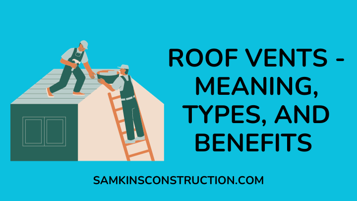 types of roof vents