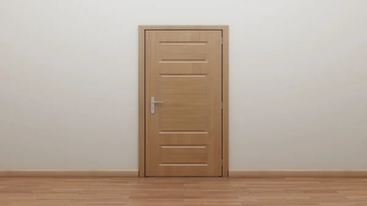Wooden door