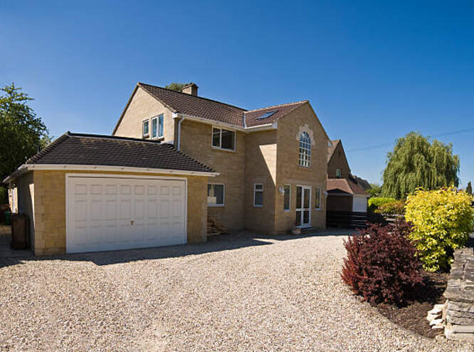 gravel driveway