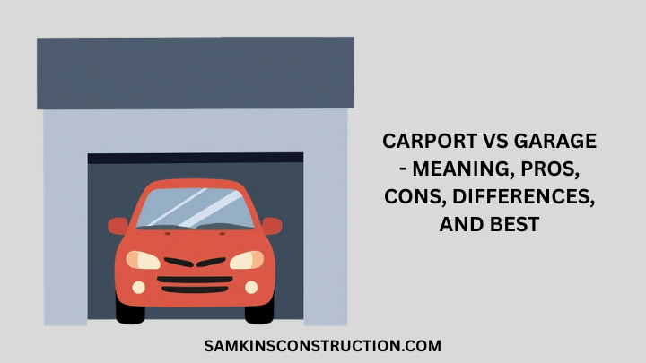 Carport Vs Garage - Meaning, Pros, Cons, Differences, And Best