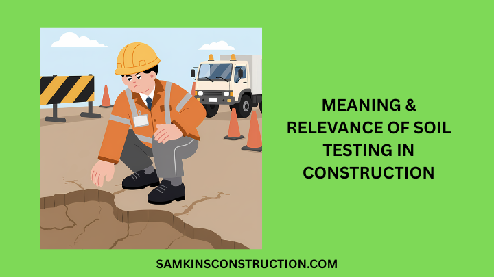 Meaning & Relevance Of Soil Testing In Construction