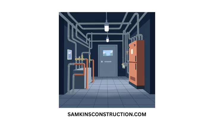 Underground Plumbing Installation At Samkins Construction
