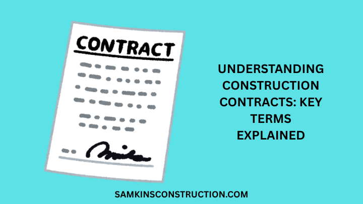 Understanding Construction Contracts: Key Terms Explained