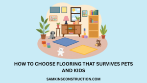 How to Choose Flooring That Survives Pets and Kids