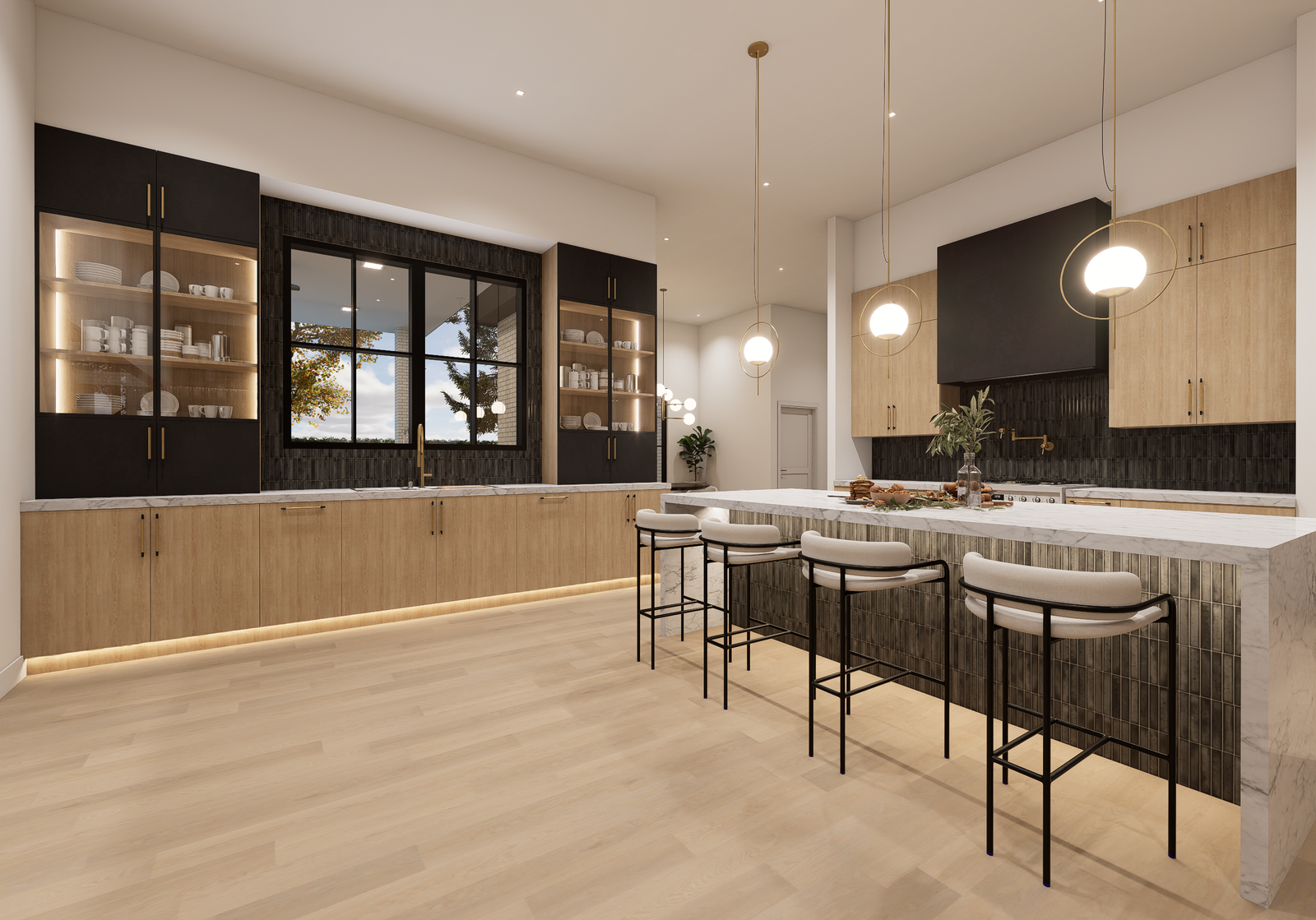 Kitchen Left Elevation