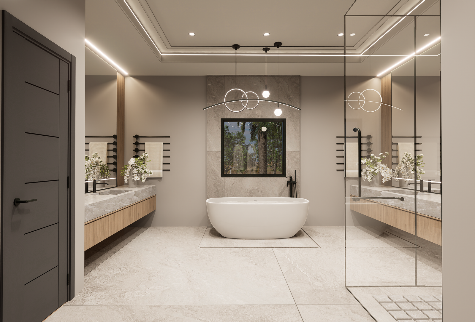 Master Bath entry
