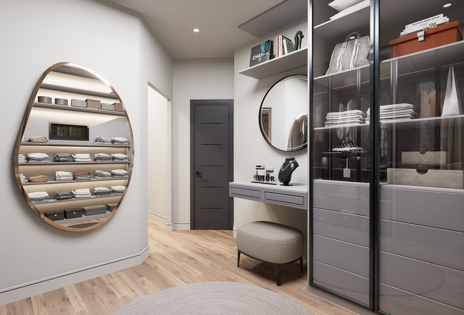 Master closet