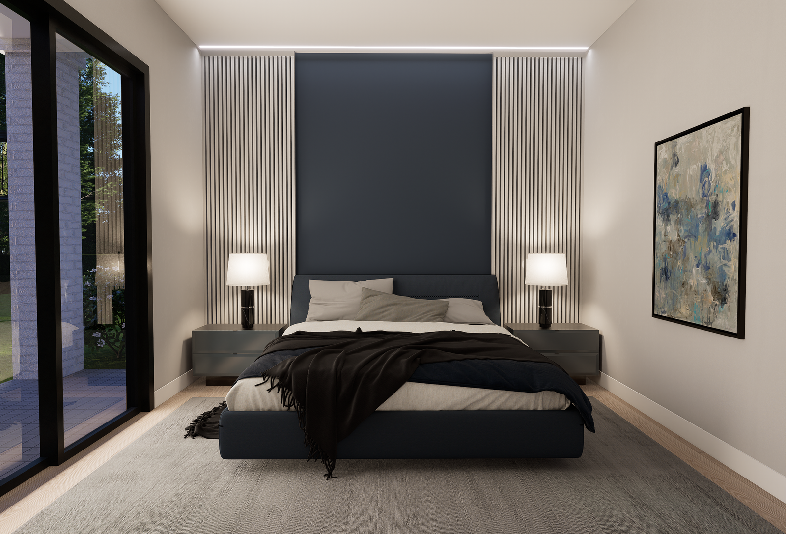 BASEMENT GUEST BEDROOM