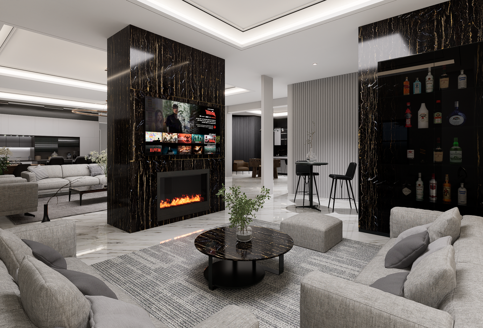 BASEMENT LIVING ROOM