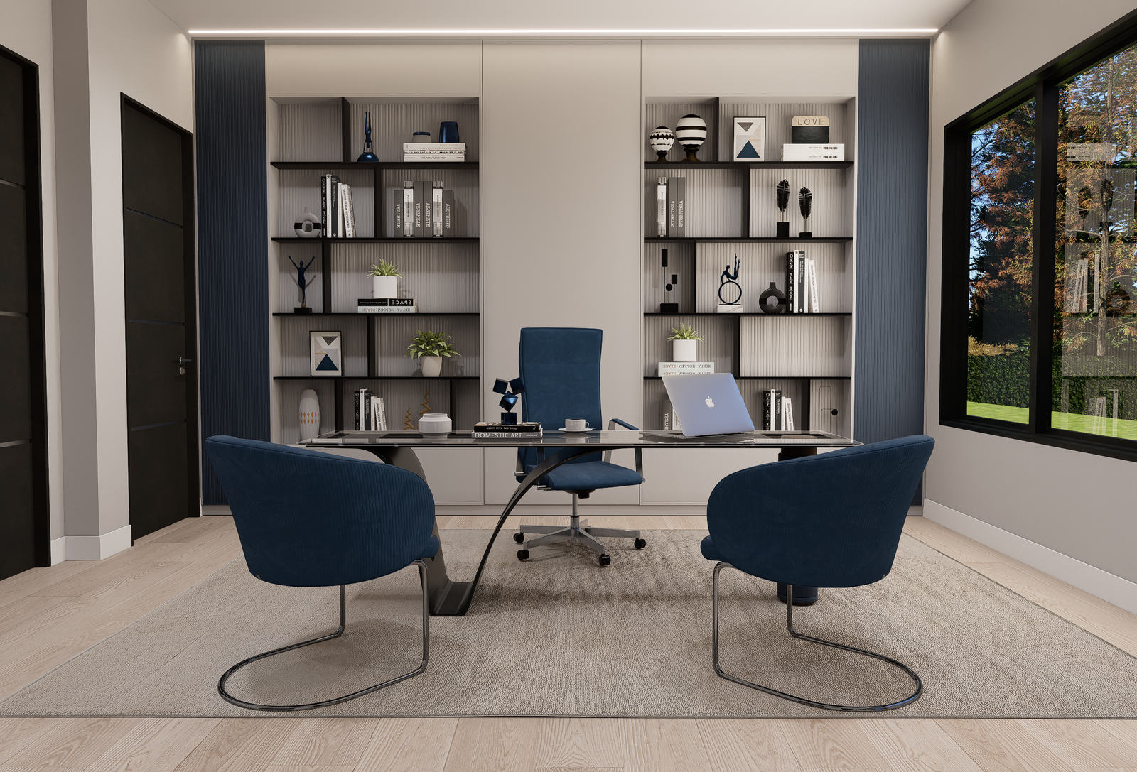 BASEMENT OFFICE