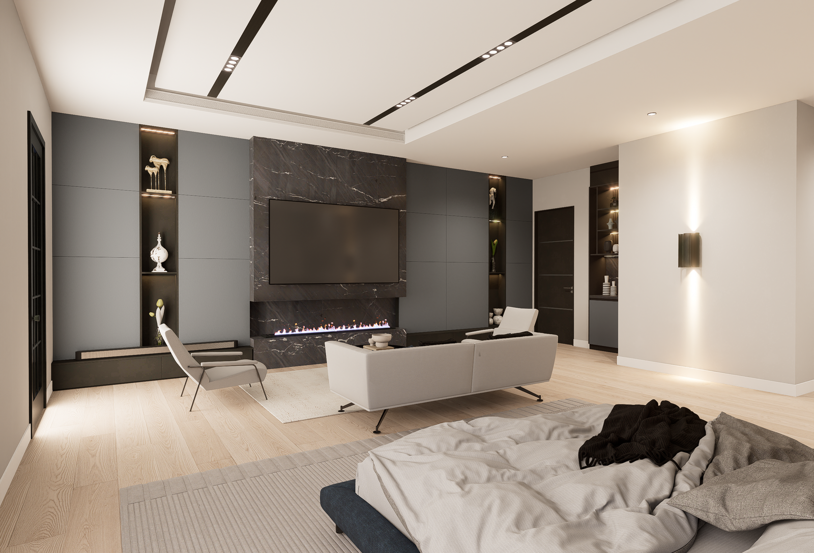 MASTER BEDROOM FRONT VIEW